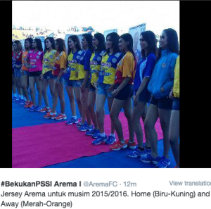 jersey baru arema isl 2015