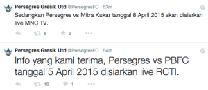 siaran langsung gresik
