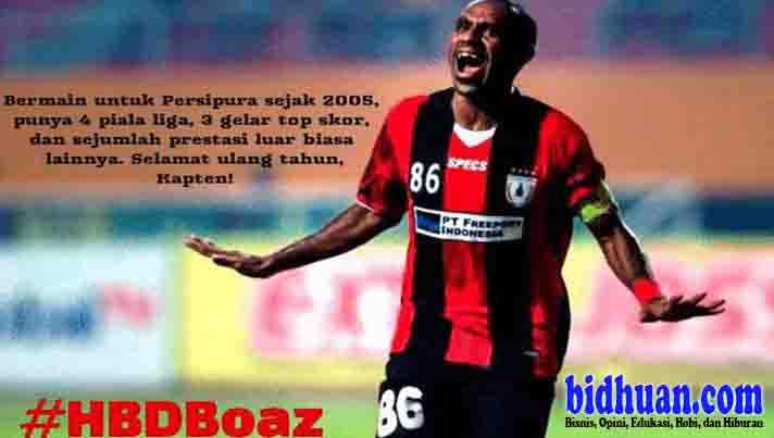 Netizen Ucapkan Selamat Ultah ke-29 Untuk Boaz Solossa
