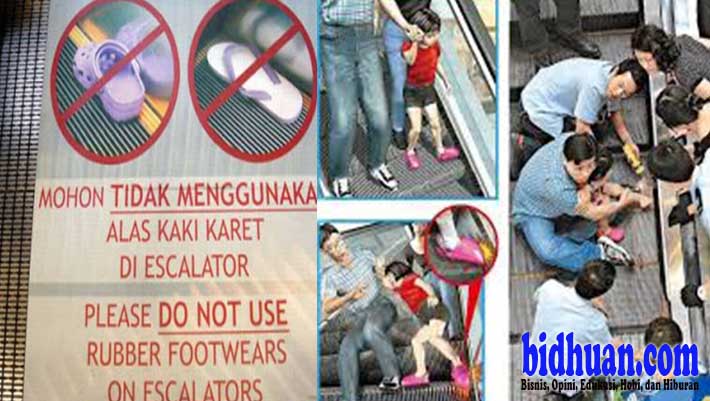 Foto dan Video ini Bisa Buat Anda Waspada Menjaga Anak Di Eskalator