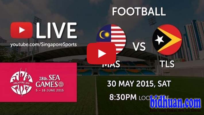 Siaran Langsung-Live Streaming Sea Games Malaysia vs Timor Leste
