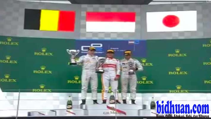 Mengharukan! Inilah Video Detik-Detik Rio Haryanto Juara 1 GP2 Austria