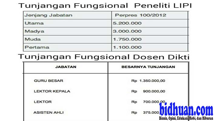 tunjangan fungsional