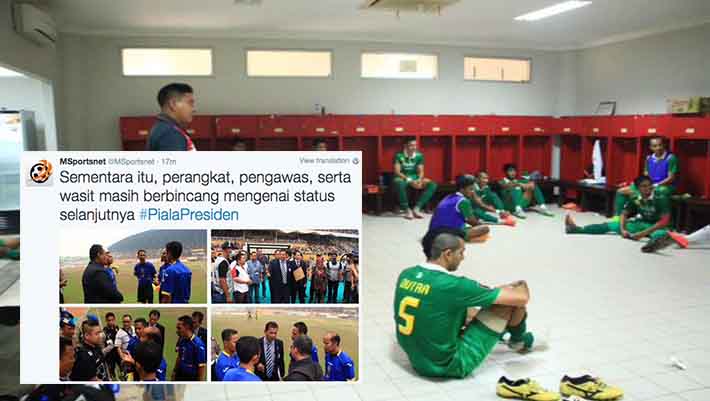 Komentar Lucu Netizen Pasca Bonek FC Walk Out dari Sriwijaya FC