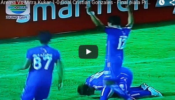 Video Cuplikan Gol Arema Juara 3 Piala Presiden Bungkam Mitra Kukar