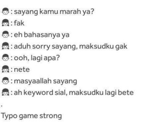 @PesRa_RPW : TYPO GAME STRONG - Kipas 