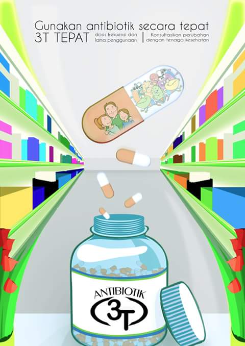 Kumpulan Poster Pesan Apoteker tentang Obat yang Wajib 