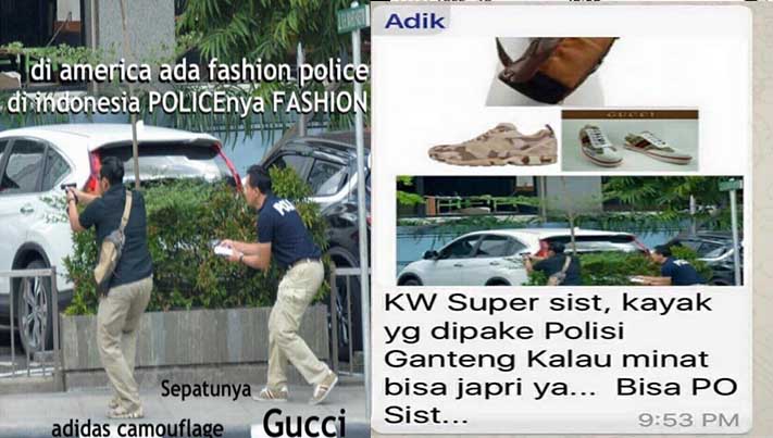 Kocak! Polisi Ganteng Bom Sarinah Jadi Media Promosi Toko Online