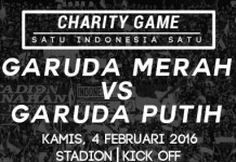 Jadwal Siaran Langsung Charity Games 2016, Garuda Merah vs Putih @persispedia 39m