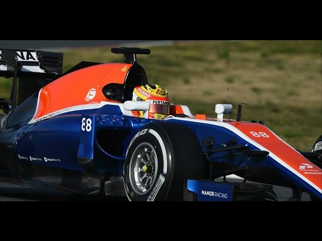 Video Lengkap Aksi Rio Haryanto Test Drive Mobil Balap Formula 1 Manor