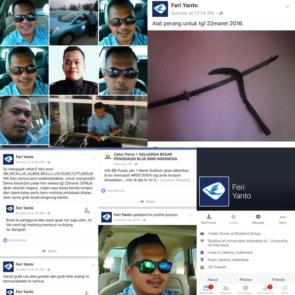 Provokator Aksi Demo Feri Yanto di Facebook Diminta Diusut Polda Metro Jaya