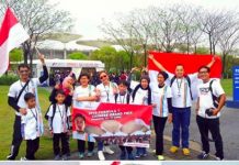 Begini Dukungan Total WNI Untuk Rio Haryanto di GP Shanghai China rio haryanto