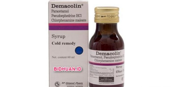 Obat Flu Demacolin Komposisi, Dosis, Efek Samping dan Harga