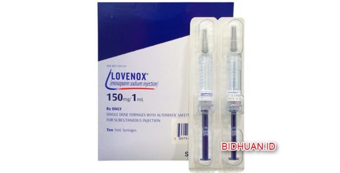 Lovenox Adalah Obat untuk Penyakit Apa - Kandungan Dosis dan Efek Samping
