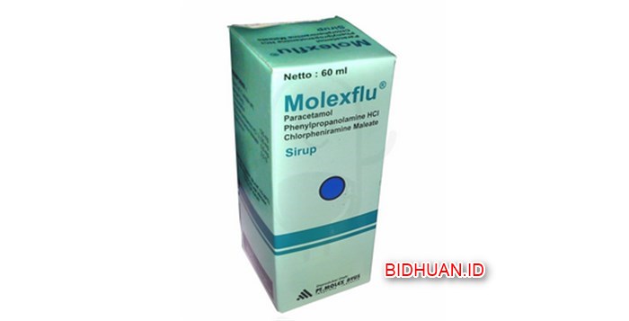 Obat Molexflu Tablet dan Sirup - Kegunaan Dosis Efek Samping dan Harga di APotik
