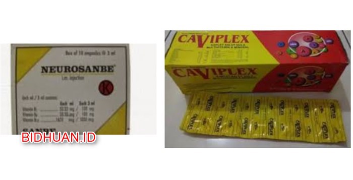 Caviplex atau Neurosanbe - Suplemen Merk Vitamin yang Bagus untuk Daya Tahan Tubuh