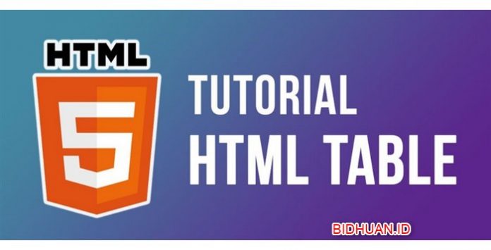 Cara Membuat Tabel HTML dan Contoh Coding HTML untuk Praktek Langsung