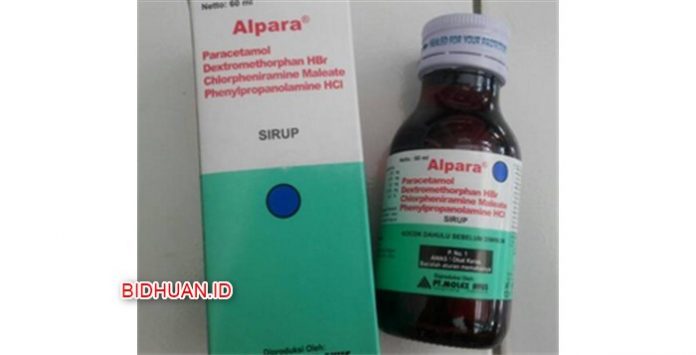 Dosis Alpara tablet dan syrup
