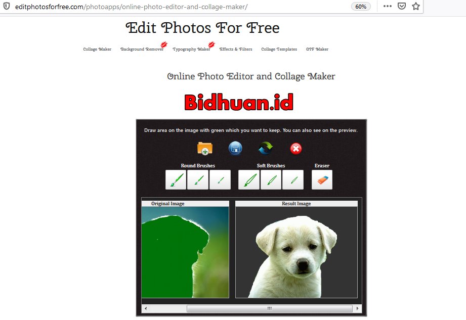 Cara Ganti Background Foto Online Menggunakan 'Edit Photos for Free'