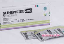 Obat Glimepiride: Kegunaan, Cara Kerja, Efek Samping, Dosis dan Harga Obat Glimepiride Kegunaan, Efek Samping, Dosis dan Harga